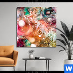 Acrylglasbild Abstract Artwork No 1 Quadrat Produktvorschau mit dem Bild Abstract Artwork No.1 im Format Quadrat.