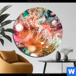 Acrylglasbild Abstract Artwork No 1 Rund Produktvorschau mit dem Bild Abstract Artwork No.1 im Format Rund.
