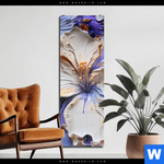 Acrylglasbild Abstrakte Blumenformen Schmal Produktvorschau mit dem Bild Abstrakte Blumenformen im Format Schmal.