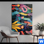 Acrylglasbild Abstrakte Natur Hochformat Produktvorschau mit dem Bild Abstrakte Natur im Format Hochformat.