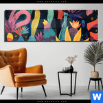 Acrylglasbild Abstrakte Natur Panorama Produktvorschau mit dem Bild Abstrakte Natur im Format Panorama.