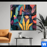 Acrylglasbild Abstrakte Natur Quadrat Produktvorschau mit dem Bild Abstrakte Natur im Format Quadrat.