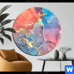 Acrylglasbild Abstrakte Textur No 1 Rund Produktvorschau mit dem Bild Abstrakte Textur No. 1 im Format Rund.