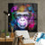 Acrylglasbild Affe Pop Art No 1 Quadrat Ansicht