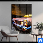 Acrylglasbild Altes Auto Hochformat Produktvorschau mit dem Bild Altes Auto im Format Hochformat.
