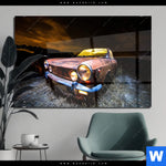 Acrylglasbild Altes Auto Querformat Produktvorschau mit dem Bild Altes Auto im Format Querformat.