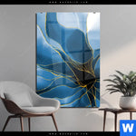 Acrylglasbild Aquarell Blume Hochformat Produktvorschau mit dem Bild Aquarell Blume im Format Hochformat.