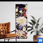 Acrylglasbild Aquarell Von Wilden Blumen Schmal Produktvorschau mit dem Bild Aquarell von wilden Blumen im Format Schmal.