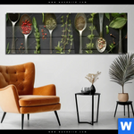 Acrylglasbild Aromen Der Natur Panorama Produktvorschau mit dem Bild Aromen der Natur im Format Panorama.