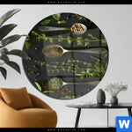 Acrylglasbild Aromen Der Natur Rund Produktvorschau mit dem Bild Aromen der Natur im Format Rund.