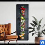 Acrylglasbild Aromen Der Weltkueche Schmal Produktvorschau mit dem Bild Aromen der Weltküche im Format Schmal.