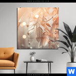 Acrylglasbild Blaetter Im Sonnenlicht Quadrat Produktvorschau mit dem Bild Blätter im Sonnenlicht im Format Quadrat.