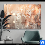 Acrylglasbild Blaetter Im Sonnenlicht Querformat Produktvorschau mit dem Bild Blätter im Sonnenlicht im Format Querformat.