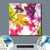 Acrylglasbild Blumen Collage No 2 Quadrat Materialbild