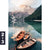 Acrylglasbild Boote Im Bergsee Hochformat Motivorschau Seitenverhaeltnis 2 3