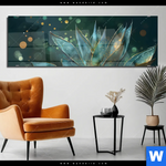 Acrylglasbild Botanischer Glanz Panorama Produktvorschau mit dem Bild Botanischer Glanz im Format Panorama.