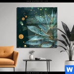 Acrylglasbild Botanischer Glanz Quadrat Produktvorschau mit dem Bild Botanischer Glanz im Format Quadrat.