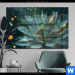 Acrylglasbild Botanischer Glanz Querformat Produktvorschau mit dem Bild Botanischer Glanz im Format Querformat.