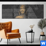 Acrylglasbild Buddha In Lotus Pose Panorama Produktvorschau mit dem Bild Buddha in Lotus Pose im Format Panorama.