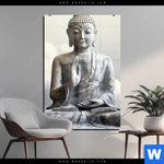Acrylglasbild Buddha Ruhe Des Seins Hochformat Produktvorschau mit dem Bild Buddha - Ruhe des Seins im Format Hochformat.