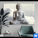 Acrylglasbild Buddha Ruhe Des Seins Querformat Produktvorschau mit dem Bild Buddha - Ruhe des Seins im Format Querformat.