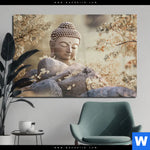 Acrylglasbild Buddha Stille Des Seins Querformat Produktvorschau mit dem Bild Buddha - Stille des Seins im Format Querformat.