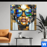 Acrylglasbild Cloe Farben Der Vielfalt Quadrat Produktvorschau mit dem Bild Cloe - Farben der Vielfalt im Format Quadrat.