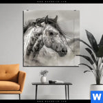 Acrylglasbild Das Pferd Wild Schoen Quadrat Produktvorschau mit dem Bild Das Pferd - wild & schön im Format Quadrat.