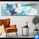 Acrylglasbild Digitale Blumen No 3 Panorama Produktvorschau mit dem Bild Digitale Blumen No.3 im Format Panorama.