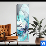 Acrylglasbild Digitale Blumen No 3 Schmal Produktvorschau mit dem Bild Digitale Blumen No.3 im Format Schmal.