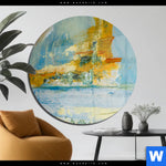 Acrylglasbild Ein Tag Am Meer Rund Produktvorschau mit dem Bild Ein Tag am Meer im Format Rund.