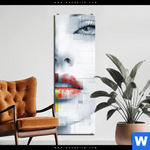 Acrylglasbild Farbcodes Der Identitaet Schmal Produktvorschau mit dem Bild Farbcodes der Identität im Format Schmal.