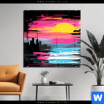 Acrylglasbild Farben Der Nacht Quadrat Produktvorschau mit dem Bild Farben der Nacht im Format Quadrat.