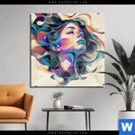 Acrylglasbild Farbrausch Der Seele Quadrat Produktvorschau mit dem Bild Farbrausch der Seele im Format Quadrat.