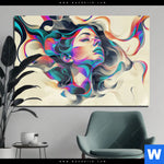 Acrylglasbild Farbrausch Der Seele Querformat Produktvorschau mit dem Bild Farbrausch der Seele im Format Querformat.