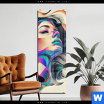 Acrylglasbild Farbrausch Der Seele Schmal Produktvorschau mit dem Bild Farbrausch der Seele im Format Schmal.