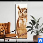 Acrylglasbild Federkleid Trifft Bluetenpracht Schmal Produktvorschau mit dem Bild Federkleid trifft Blütenpracht im Format Schmal.