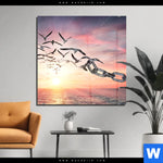 Acrylglasbild Fluegel Der Freiheit Quadrat Produktvorschau mit dem Bild Flügel der Freiheit im Format Quadrat.