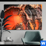 Acrylglasbild Fluid Art Lavastrom Querformat Produktvorschau mit dem Bild Fluid Art Lavastrom im Format Querformat.