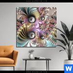 Acrylglasbild Fraktale Kunst No 1 Quadrat Produktvorschau mit dem Bild Fraktale Kunst No.1 im Format Quadrat.