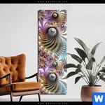 Acrylglasbild Fraktale Kunst No 1 Schmal Produktvorschau mit dem Bild Fraktale Kunst No.1 im Format Schmal.