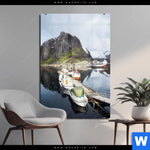 Acrylglasbild Fruehling In Norwegen Hochformat Produktvorschau mit dem Bild Frühling in Norwegen im Format Hochformat.