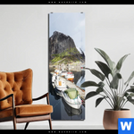 Acrylglasbild Fruehling In Norwegen Schmal Produktvorschau mit dem Bild Frühling in Norwegen im Format Schmal.