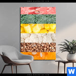 Acrylglasbild Gesunde Ernaehrung Hochformat Produktvorschau mit dem Bild Gesunde Ernährung im Format Hochformat.