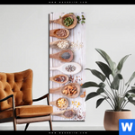 Acrylglasbild Gesunde Vielfalt Aus Loeffeln Schmal Produktvorschau mit dem Bild Gesunde Vielfalt aus Löffeln im Format Schmal.