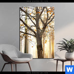 Acrylglasbild Herbstspaziergang Hochformat Produktvorschau mit dem Bild Herbstspaziergang im Format Hochformat.