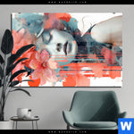 Acrylglasbild Jolanda Frau Mit Blumen Im Haar Querformat Produktvorschau mit dem Bild Jolanda - Frau mit Blumen im Haar im Format Querformat.