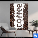 Acrylglasbild Kaffeegenuss Aus Besten Bohnen Hochformat Produktvorschau mit dem Bild Kaffeegenuss aus besten Bohnen im Format Hochformat.