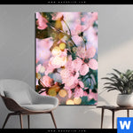 Acrylglasbild Kirschblueten Im Fruehlingslicht Hochformat Produktvorschau mit dem Bild Kirschblüten im Frühlingslicht im Format Hochformat.