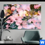 Acrylglasbild Kirschblueten Im Fruehlingslicht Querformat Produktvorschau mit dem Bild Kirschblüten im Frühlingslicht im Format Querformat.